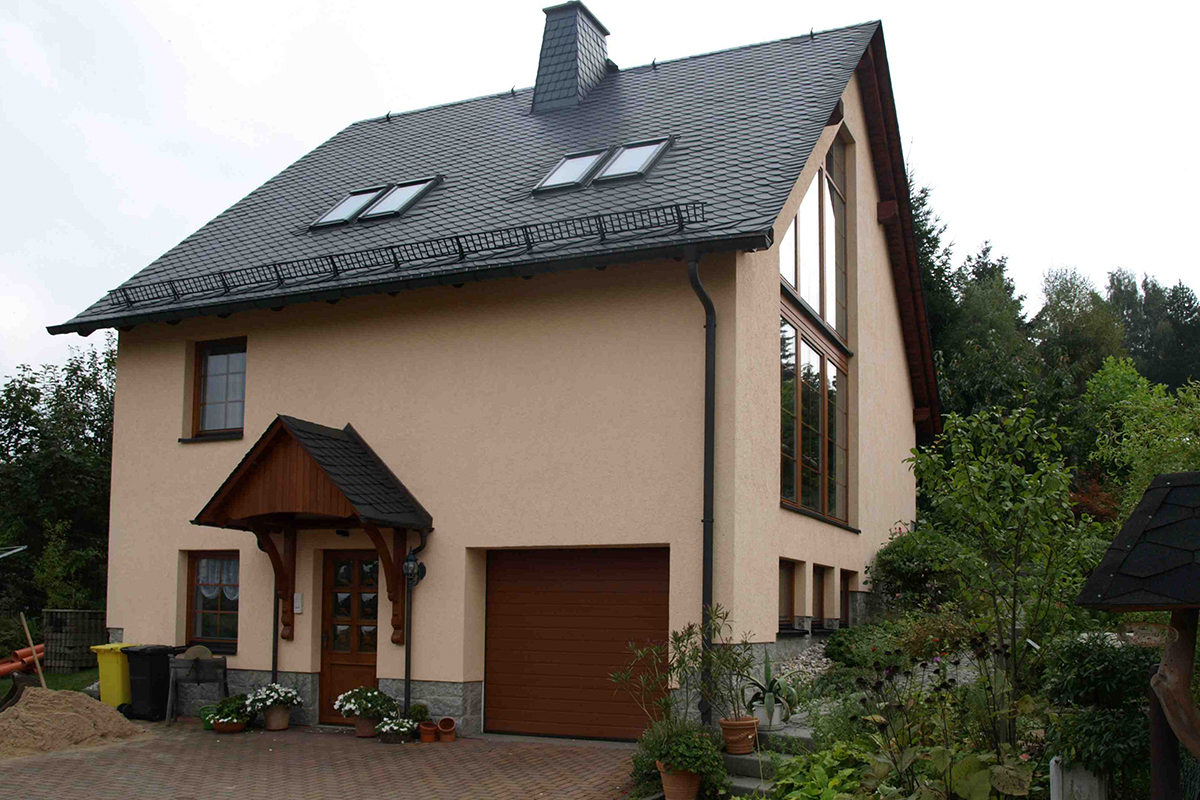 Neubau eines Eigenheims in Annaberg-Buchholz