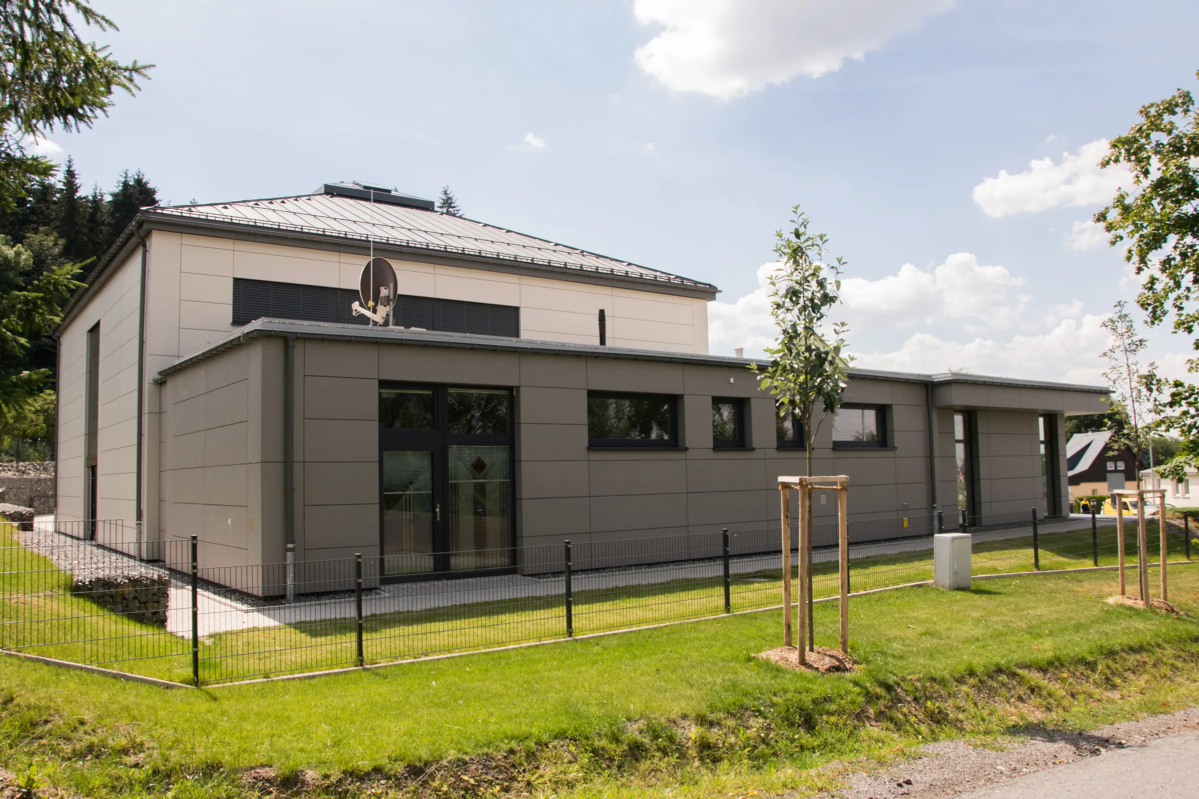 Neubau der Neuapostolischen Kirche in Annaberg-Buchholz