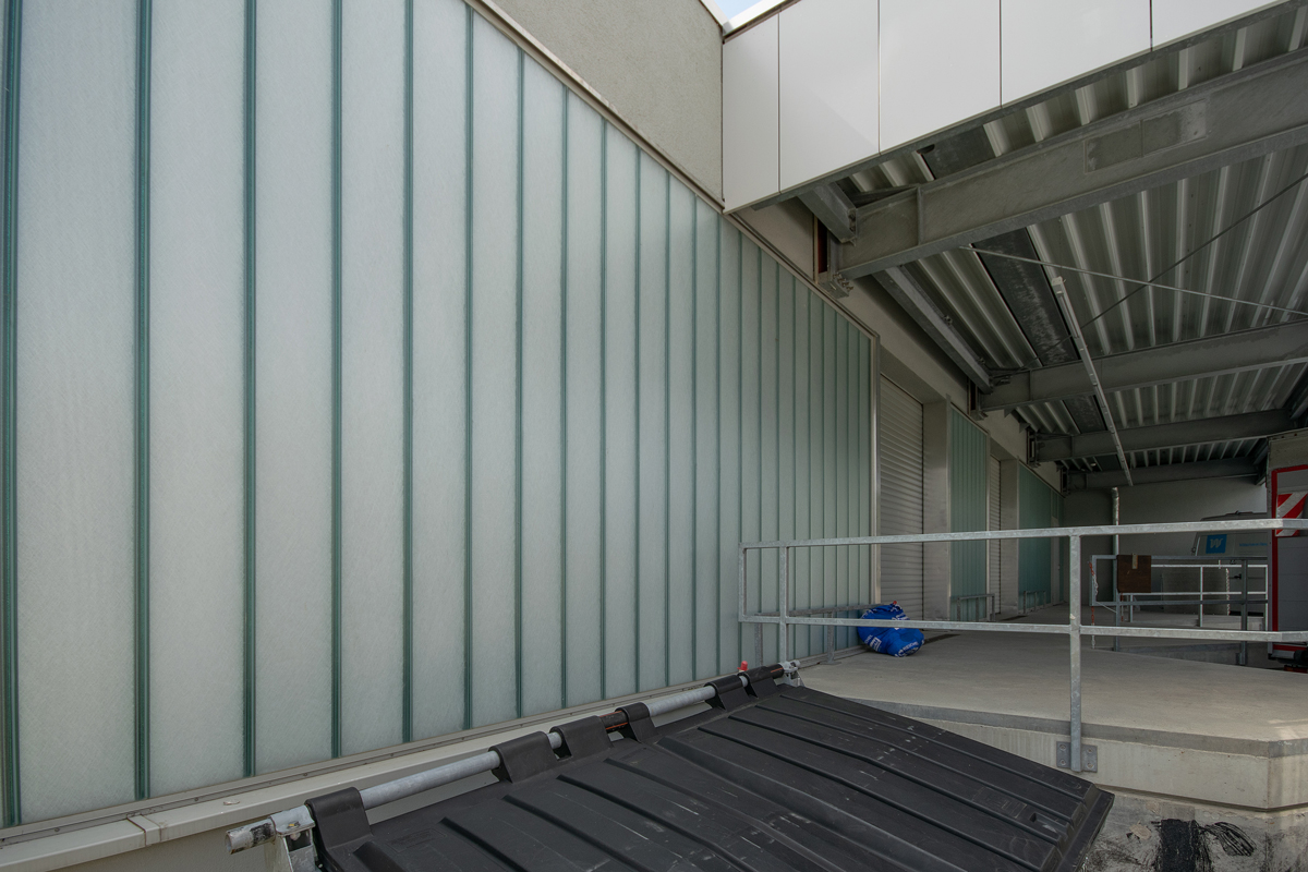 Anbau einer Lagerhalle an die Wäscherei in Thermalbad Wiesenbad Ortsteil Schönfeld