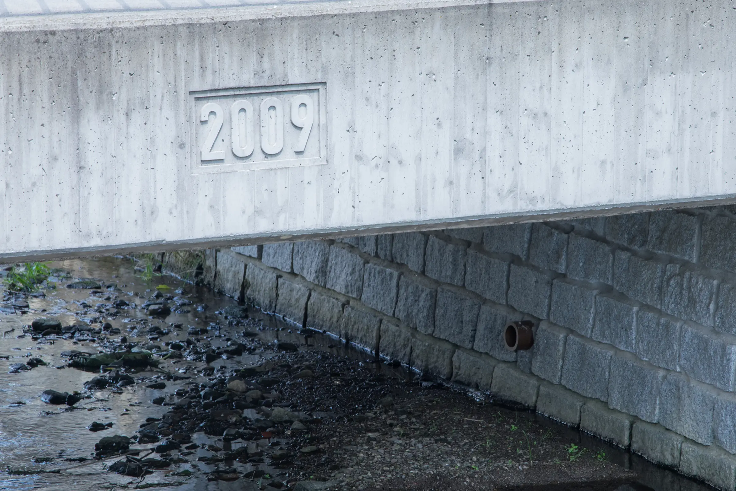 Ersatzneubau einer Brücke in Crottendorf im Erzgebirge.