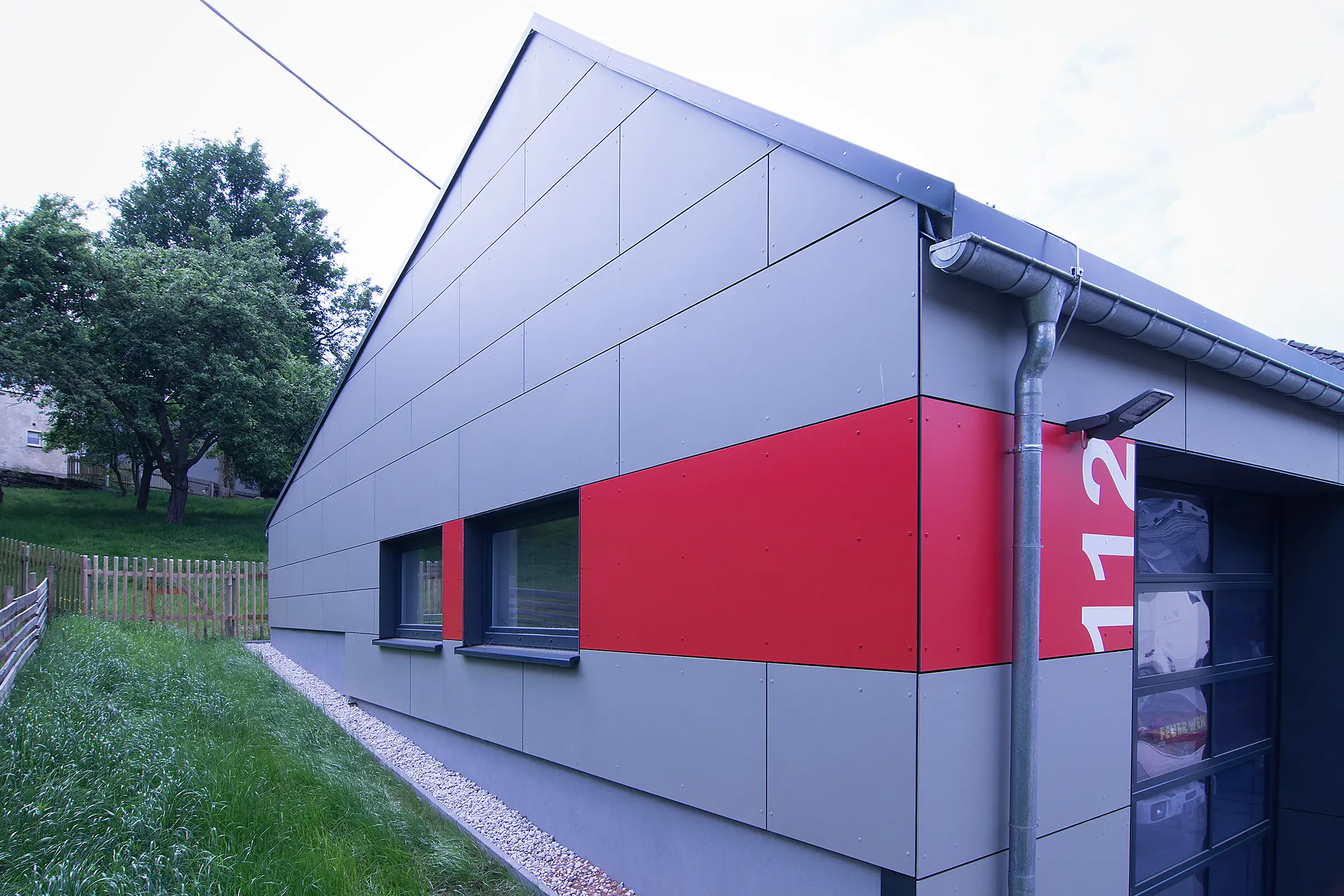Neubau Feuerwache Großrückerswalde im Erzgebirge