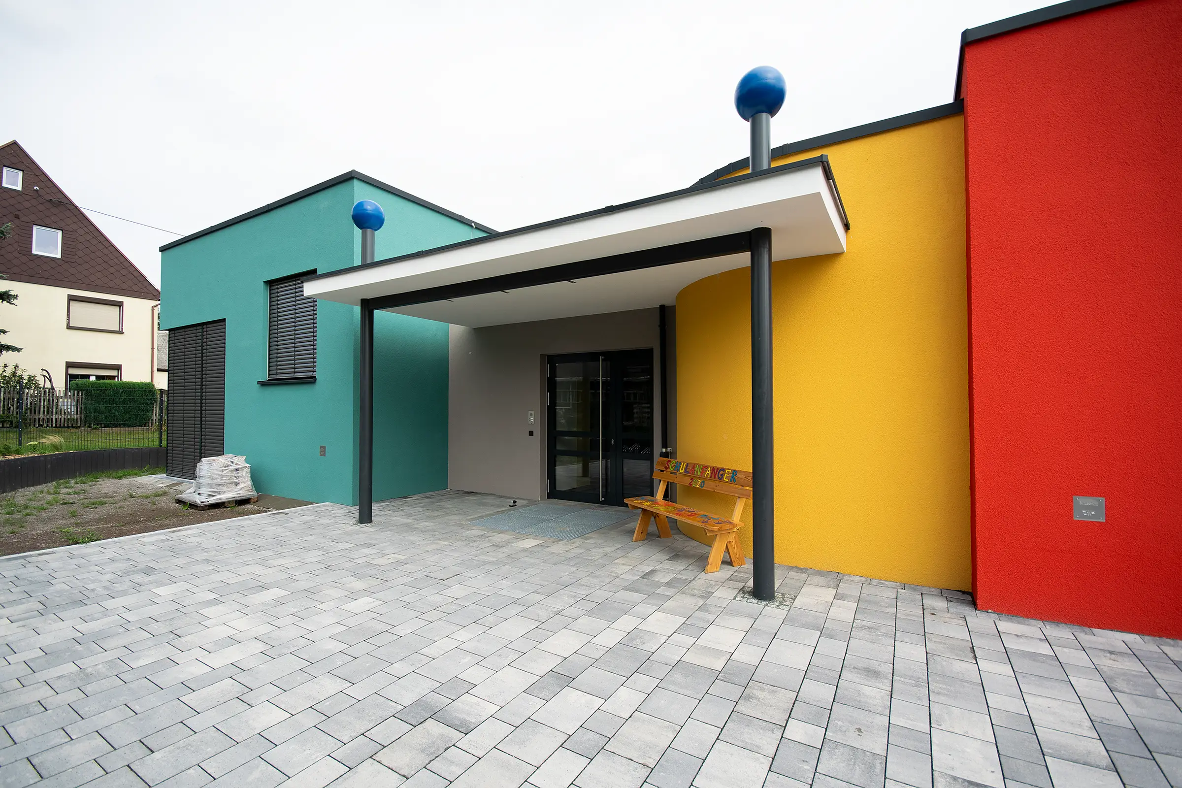 Neubau der Kindertagesstätte Regenbogen in Wernsdorf bei Pockau-Lengefeld