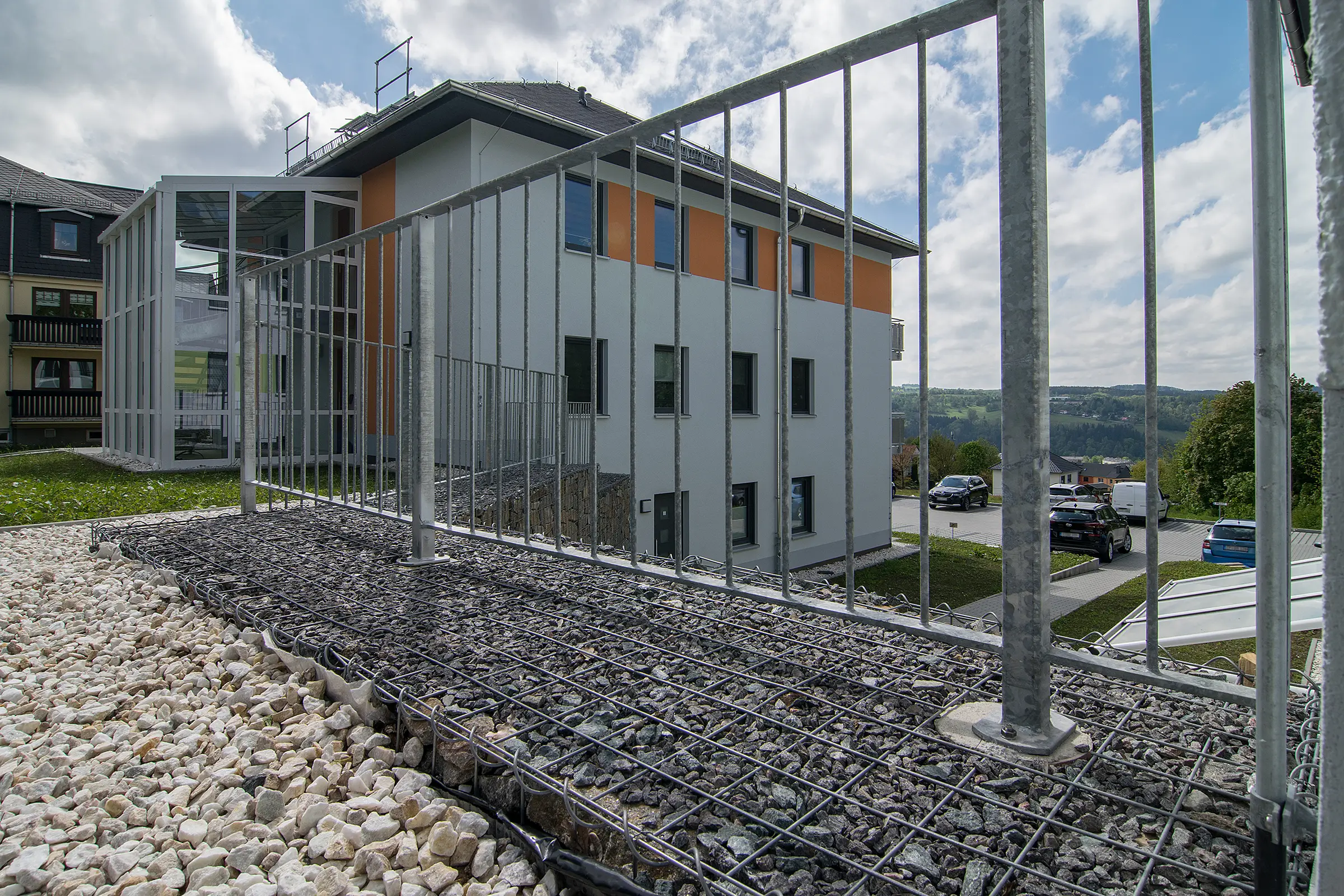 Neubau eines Mehrfamilienhauses auf der Ilmhöhe in Zschopau im Erzgebirgskreis