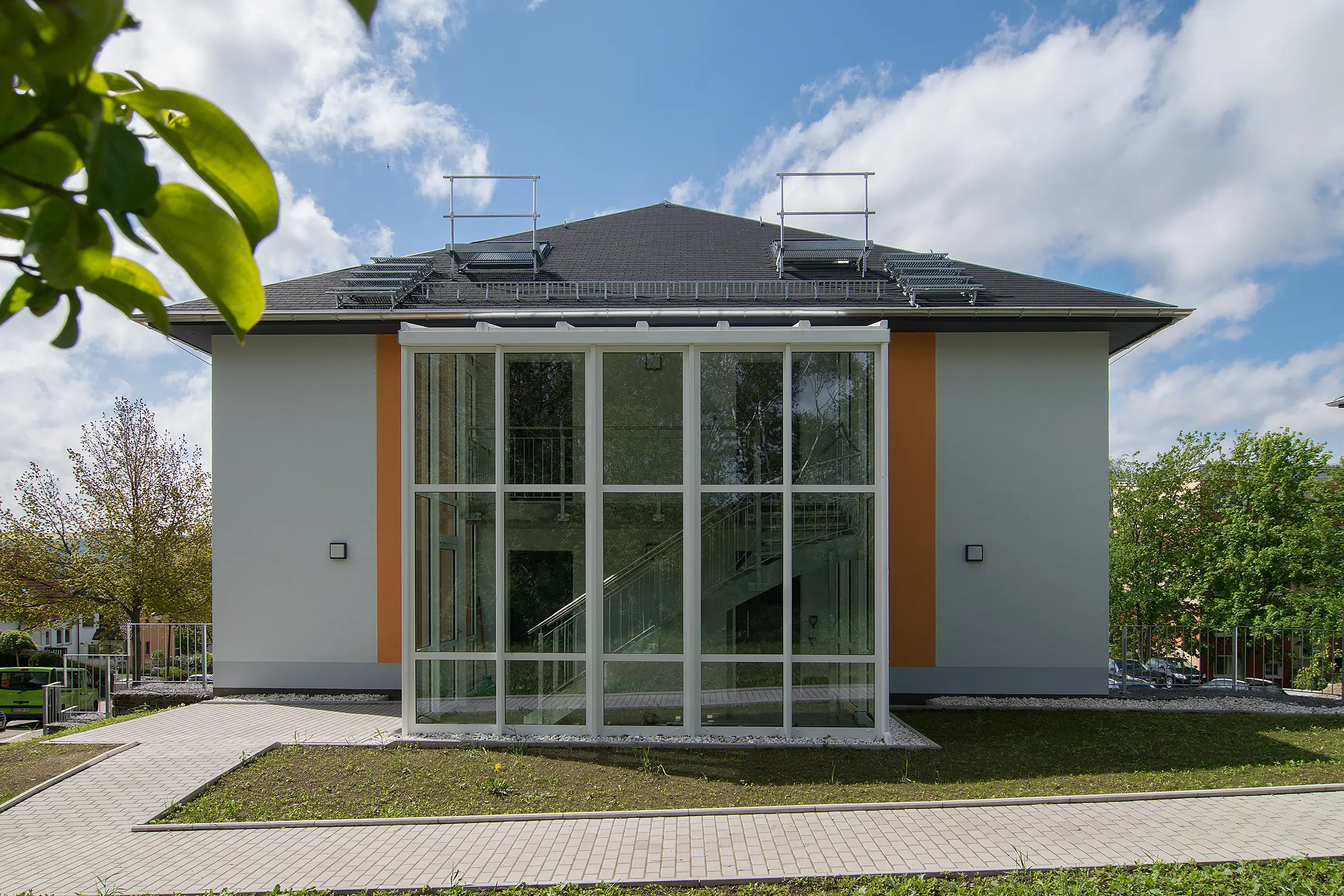 Neubau eines Mehrfamilienhauses auf der Ilmhöhe in Zschopau im Erzgebirgskreis