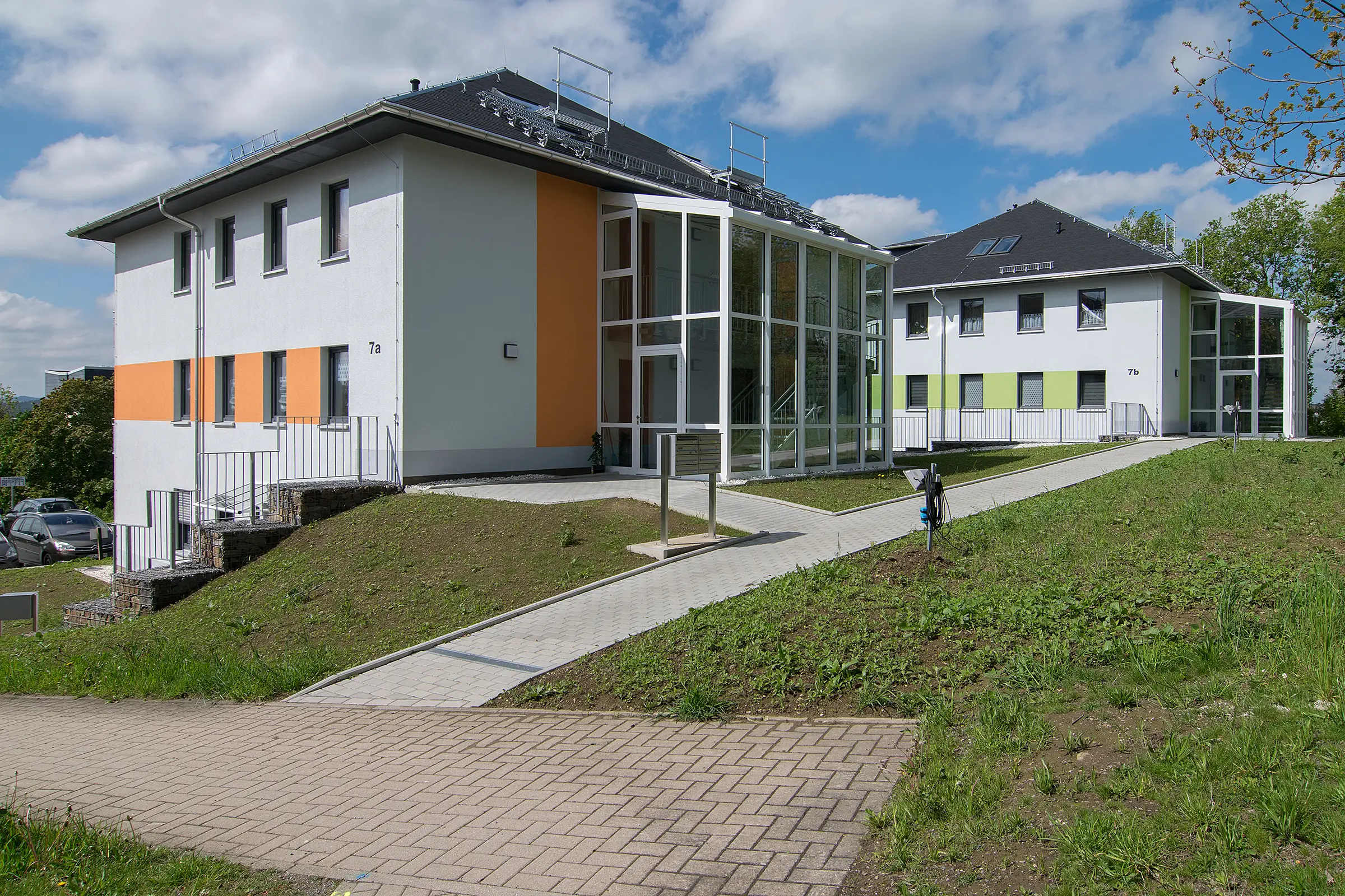 Neubau eines Mehrfamilienwohnhauses auf der Ilmhöhe in Zschopau im Erzgebirgskreis