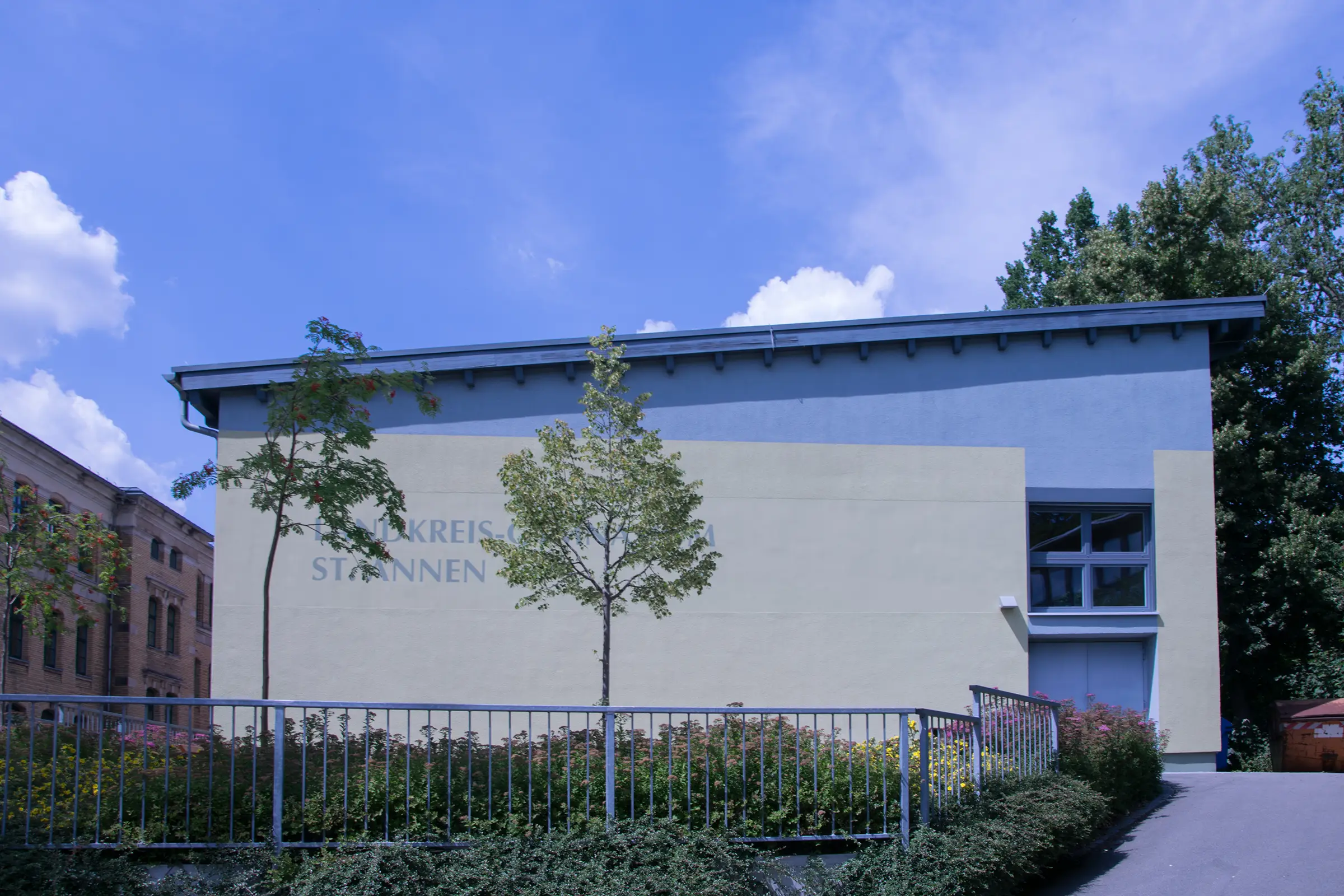 Neubau der Turnhalle des Landkreisgymnasiums in Annaberg-Buchholz