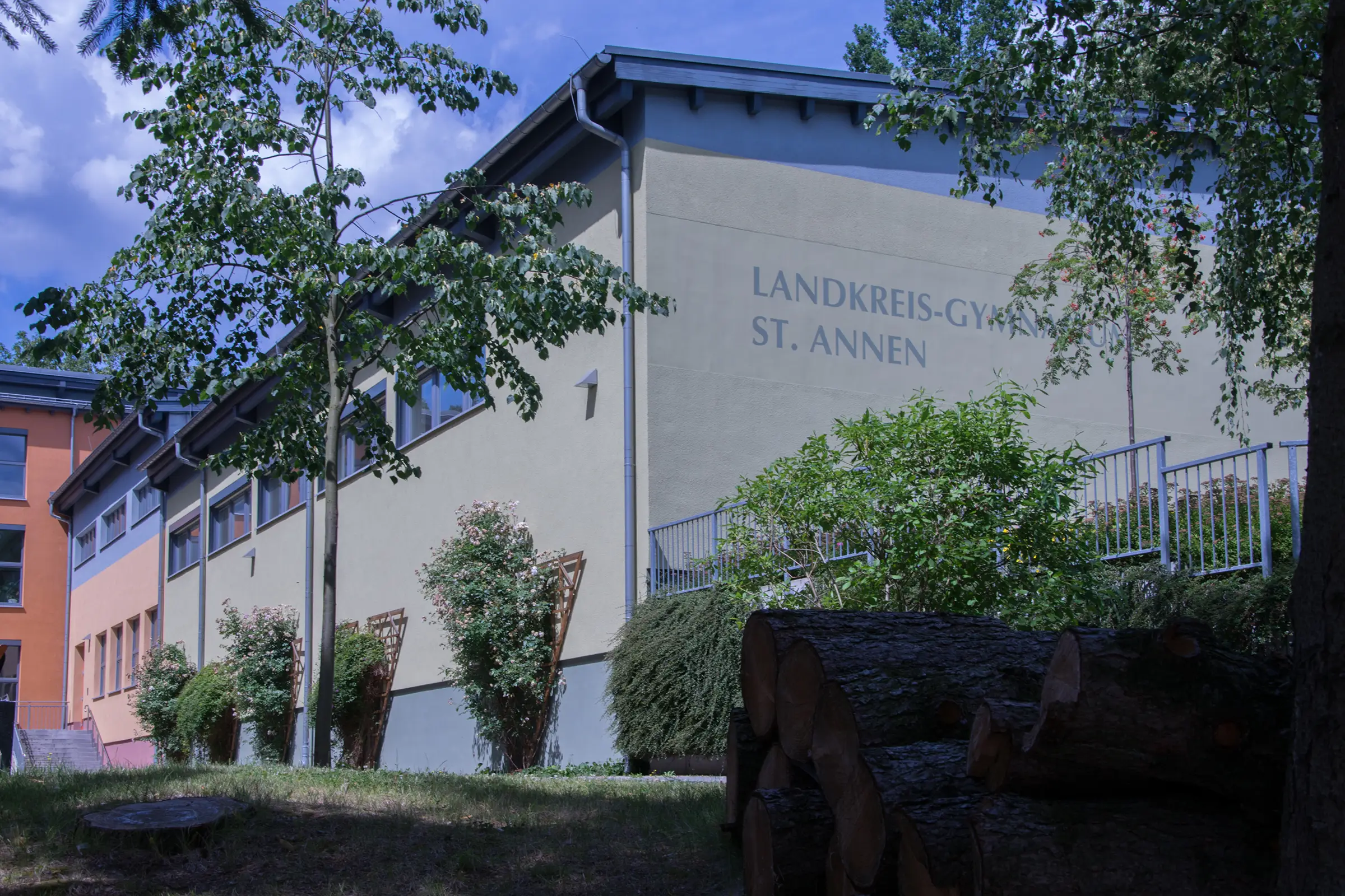 Neubau der Turnhalle des Landkreisgymnasiums in Annaberg-Buchholz